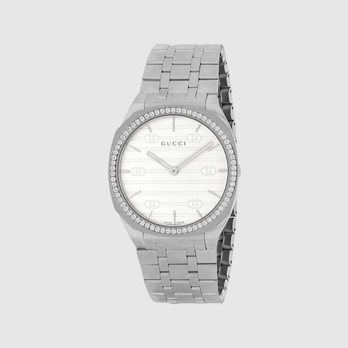 GUCCI 25H系列腕表，34毫米