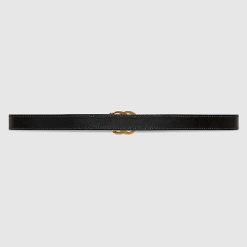 Ceinture fine réversible GG Marmont