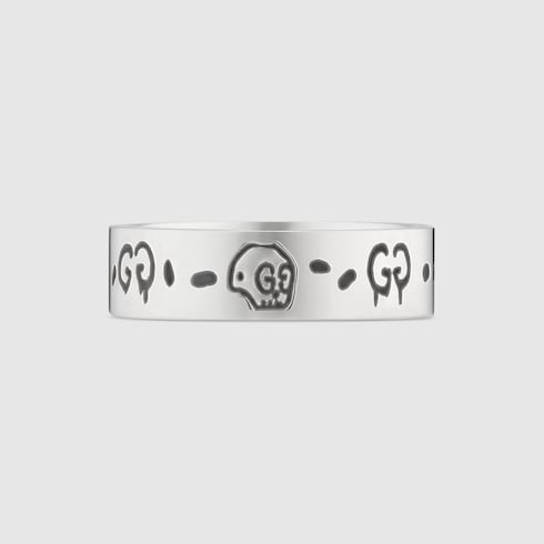 gucci ghost ring size 7