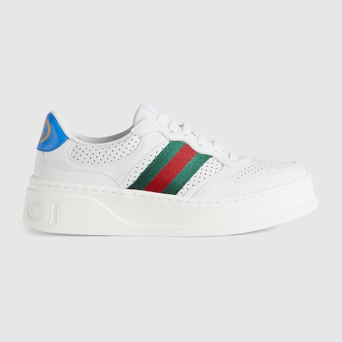 Gucci high cheap heel sneakers