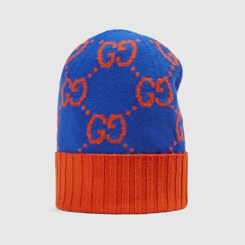 orange gucci hat