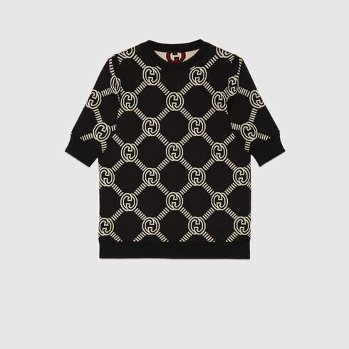 GUCCI Knitwear Women, GG top Black