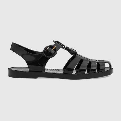 gucci sandals with double g