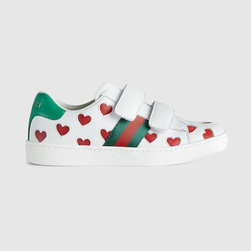 gucci velcro sneakers