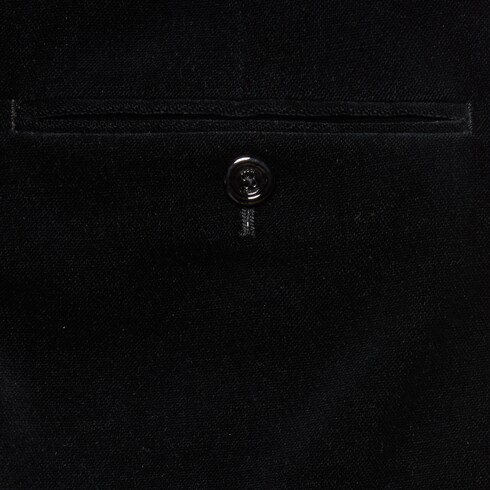 【一部予約販売中】 velvet Stretch shorts SI GUCCI® | Ready-to-wear Black in パンツ