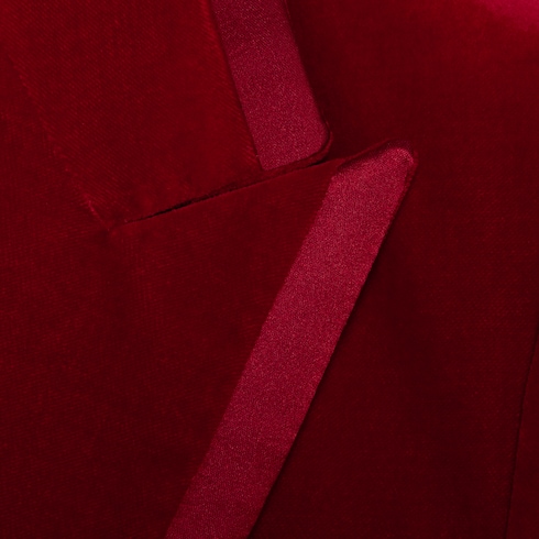 Stretch velvet jacket