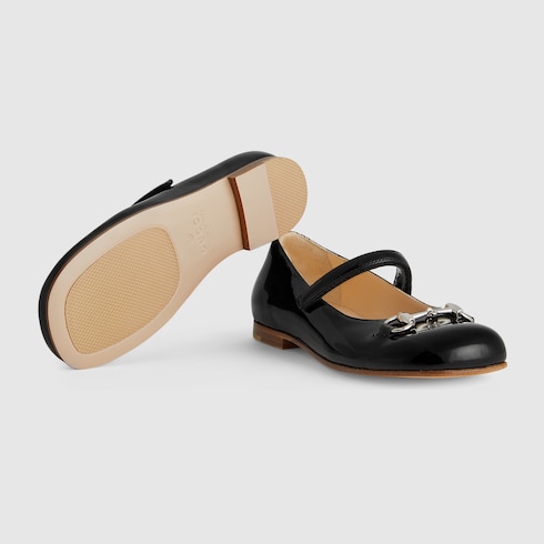 Children's ballet flat with Horsebit
