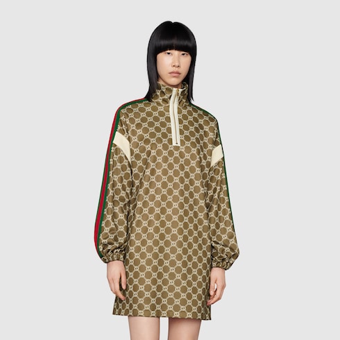 gg technical jersey dress