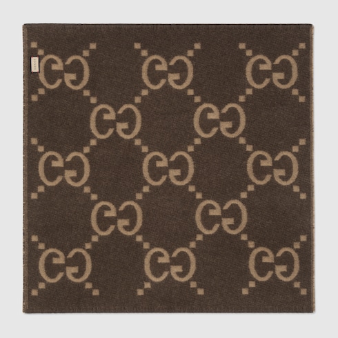 Couverture pour bébé en cachemire à motif GG