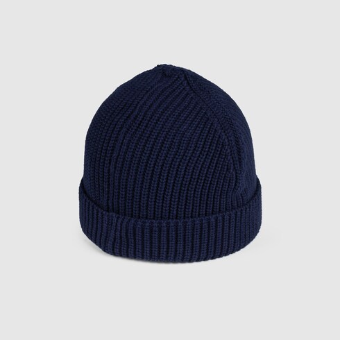 Children's cotton hat with Gucci Web