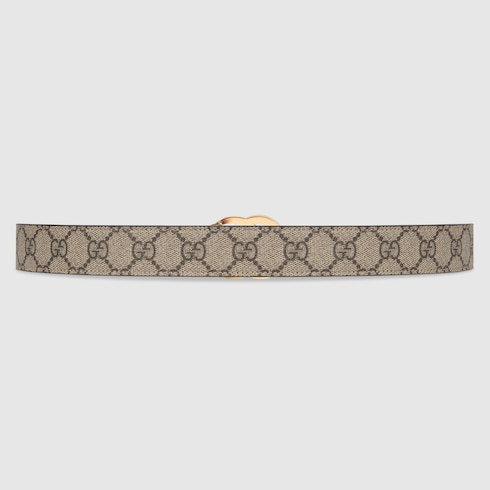 Cintura reversibile GG Marmont