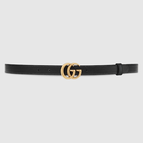 Cintura sottile reversibile GG Marmont