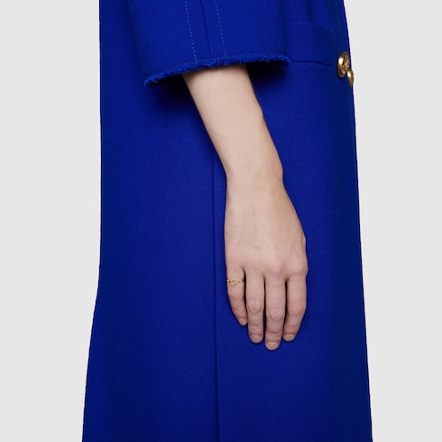 خاتم Gucci Interlocking ذهب 18