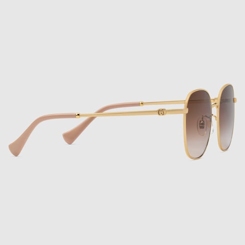Low nose bridge fit round sunglasses