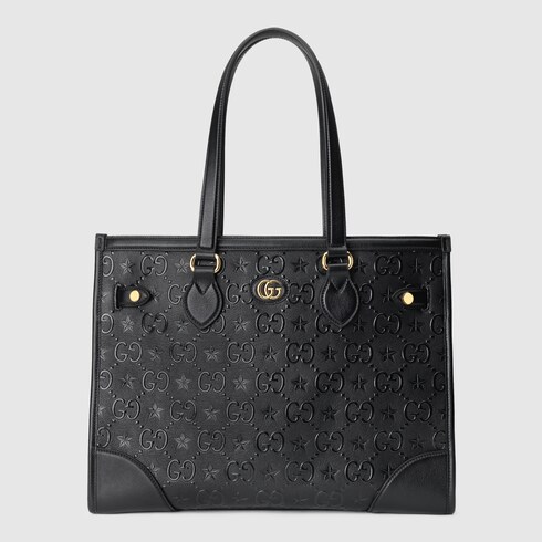 gucci star tote bolsa