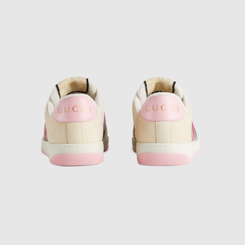 รองเท้าผ้าใบ Women's GGcrystal Screener sneaker