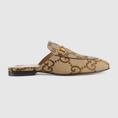 Gucci 2025 canvas princetown