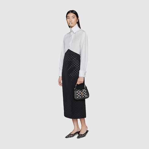 Sac Jackie 1961 en lézard petite taille