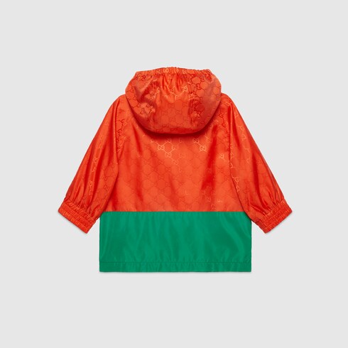 orange gucci windbreaker