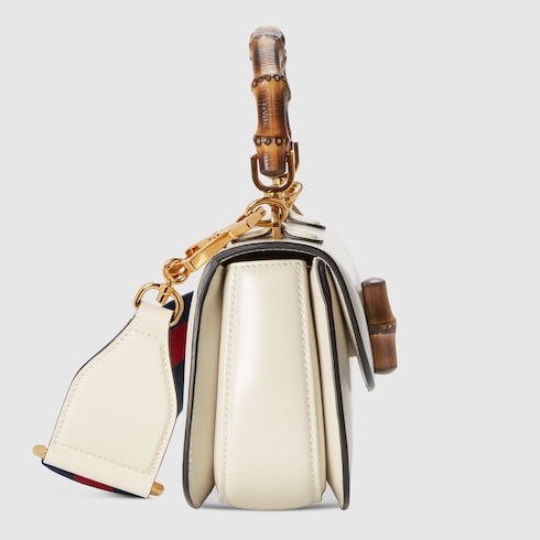 Gucci Bamboo 1947系列竹节迷你手袋