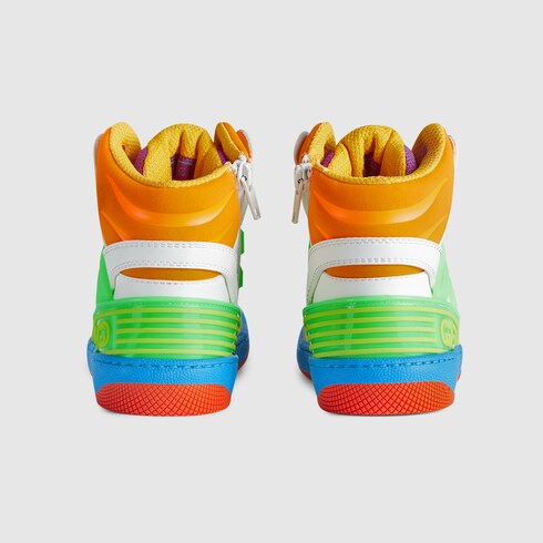 Gucci Basket Kindersneaker in mehrfarbiges Demetra | GUCCI® DE