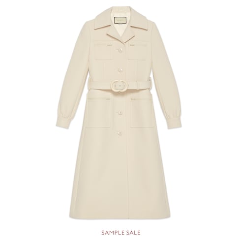 Gucci coat white outlet