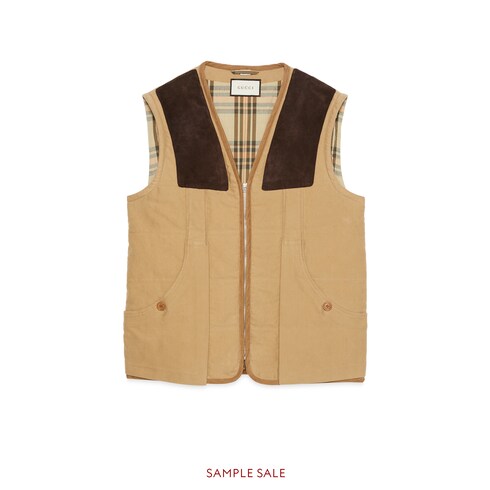 Gucci fishing sale vest