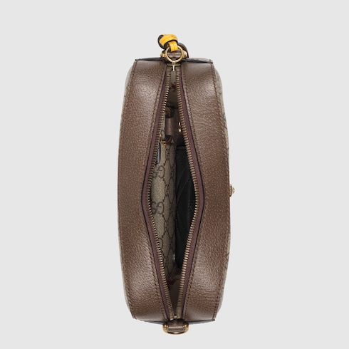 Sac a bandouliere GG petite taille en beige ebene GUCCI FR