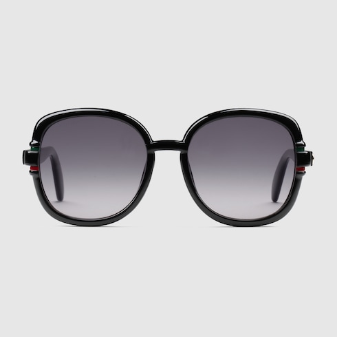 Low nose bridge fit sunglasses