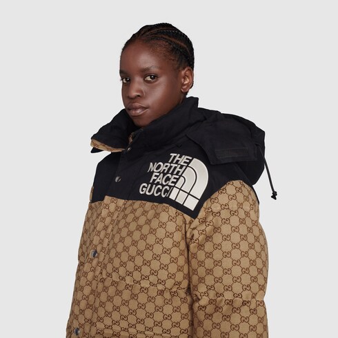 tnf gucci puffer