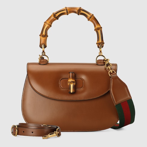 حقيبة Gucci Bamboo 1947 متوسطة الحجم