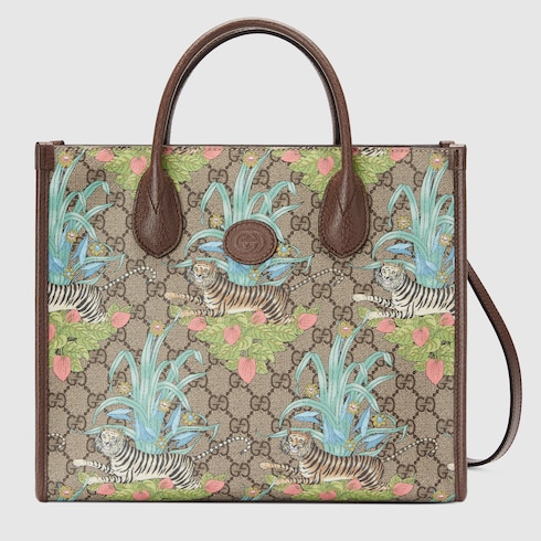 gucci tote tiger