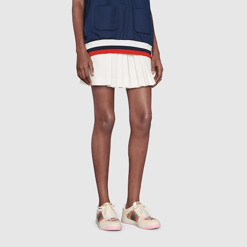 Baskets Screener avec détail GG en cristaux pour femme