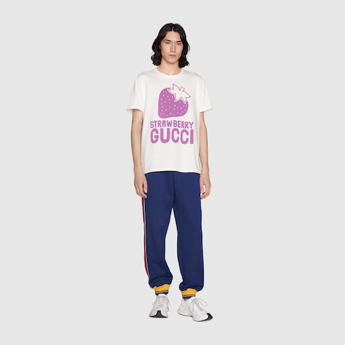 Gucci pantaloni donna 523574zhm885076 lana viola - Stileo.it