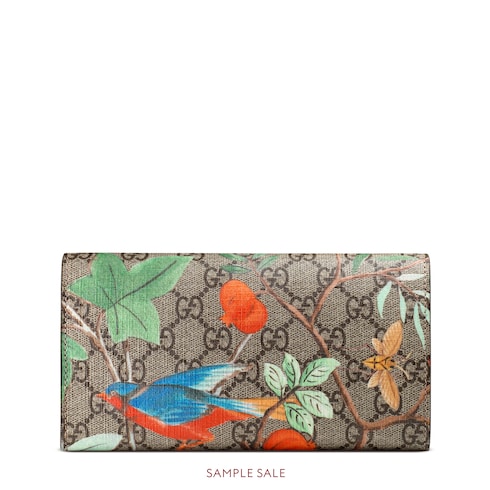 gucci bird wallet
