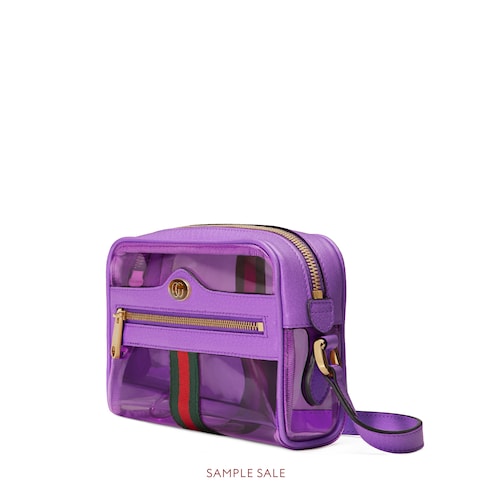 Ophidia mini transparent bag
