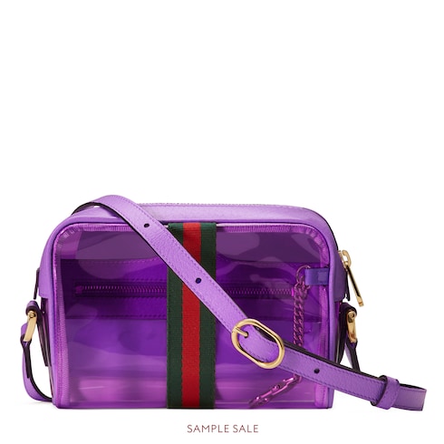 Ophidia mini transparent bag