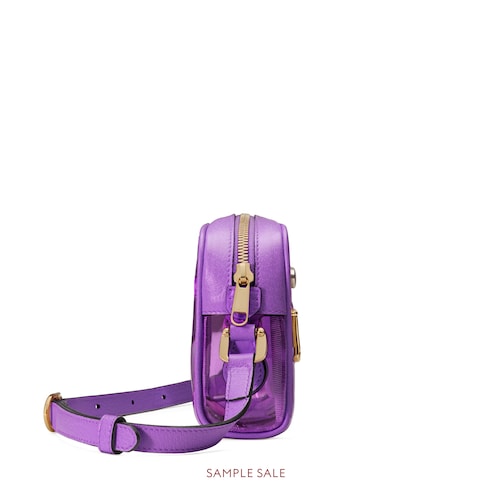 Ophidia mini transparent bag