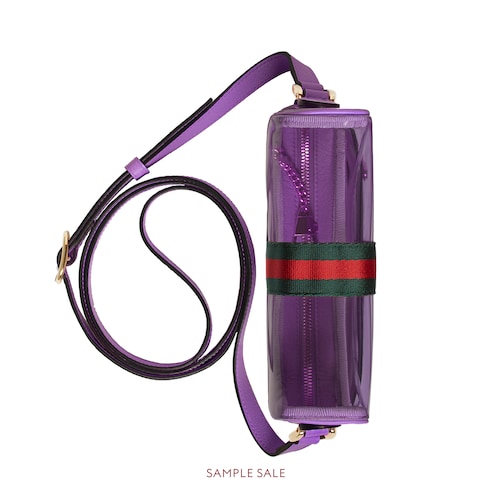 Ophidia mini transparent bag