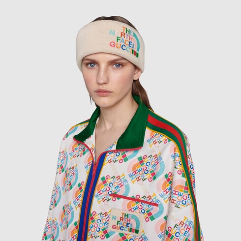 north face knit headband