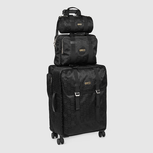 Gucci Off The Grid medium briefcase in black GG ECONYL Gucci Off The Grid medium briefcase in black GG ECONYL