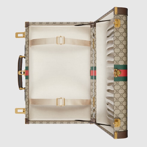 Gucci Savoy系列中号硬体旅行箱