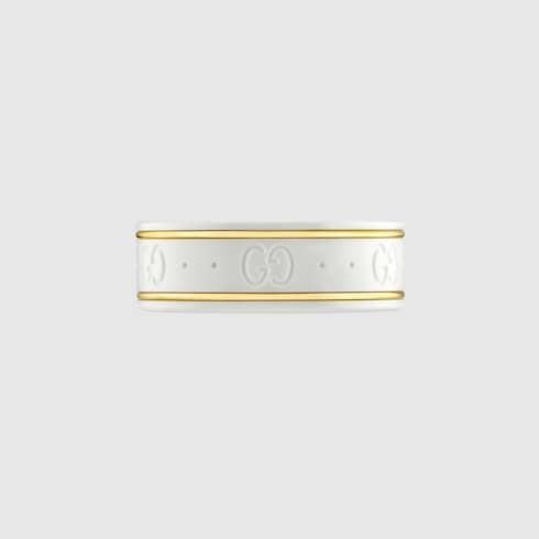 Anello Icon in oro giallo