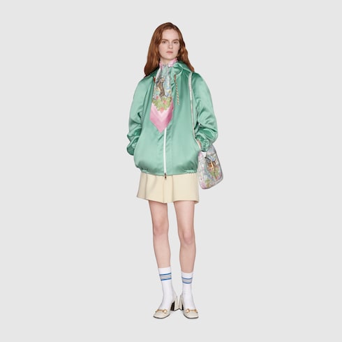 Gucci Tiger reversible bomber jacket Detail 3