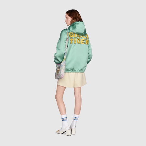 Gucci Tiger reversible bomber jacket Detail 4