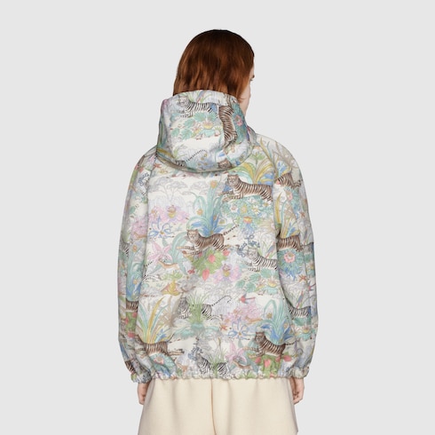 Gucci Tiger reversible bomber jacket Detail 6