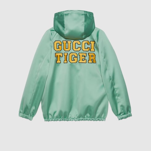Gucci Tiger reversible bomber jacket Detail 10