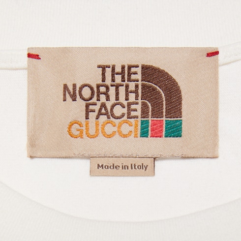 The North Face x Gucci T-shirt in red and white | GUCCI® SG The North Face x Gucci T-shirt in red and white | GUCCI® SG
