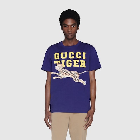 gucci t shirt with tiger