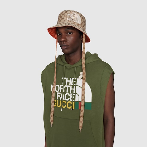 Gucci sleeveless hoodie clearance